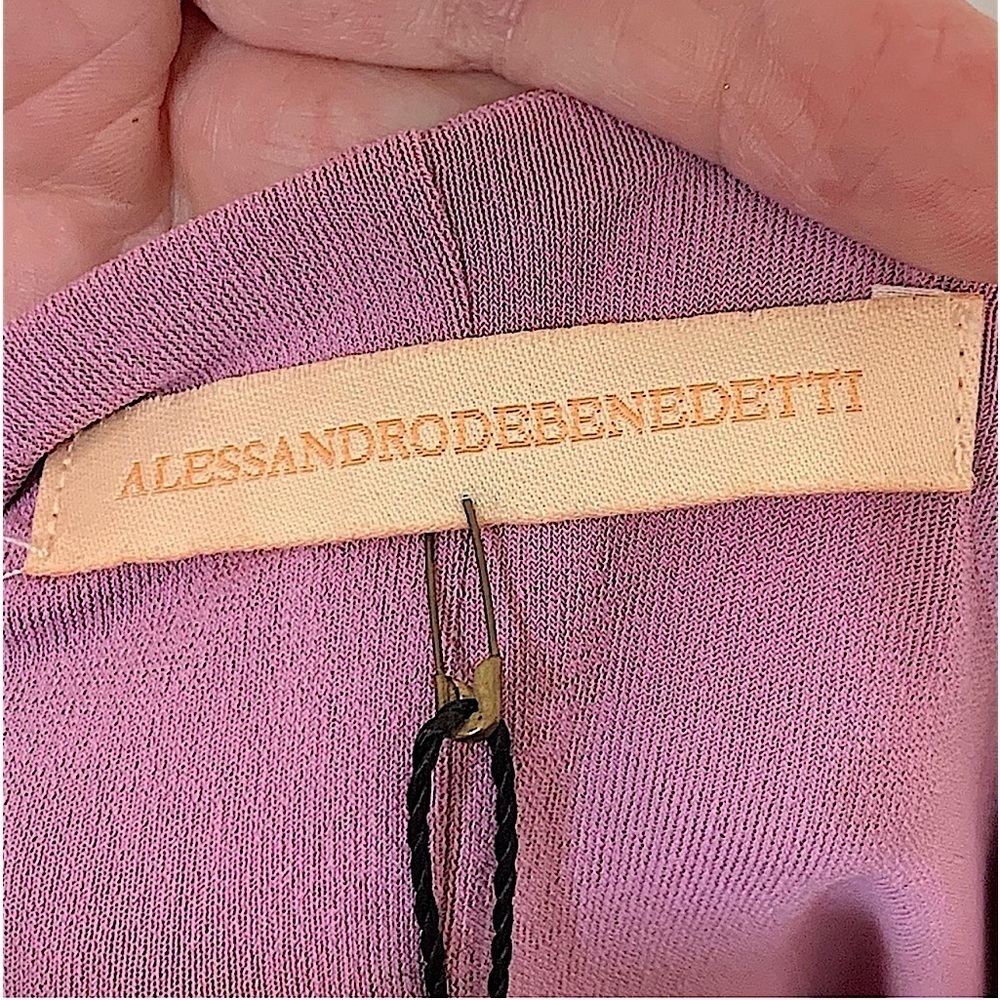 NWT Alessandro De Benedetti Surgery Couture Lilac Knit
Mini Dress Size Large - Picture 6 of 13
